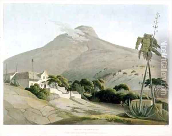 View of the Lions Head Oil Painting - Samuel Daniell