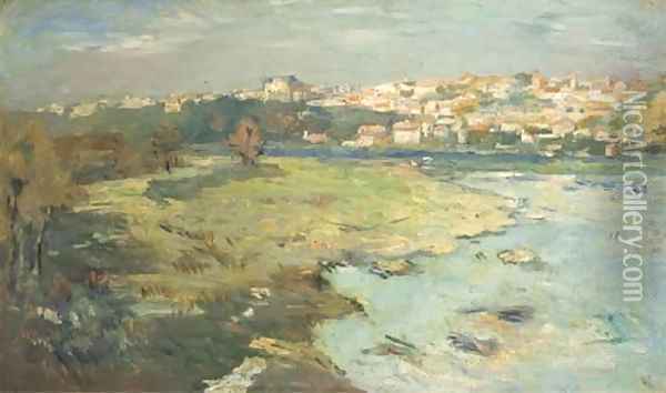 Paysage en Auvergne Oil Painting - Albert Lebourg