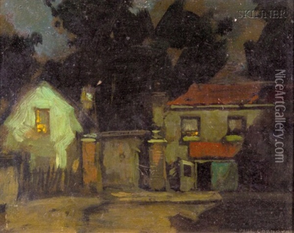 The Still Of The Night Oil Painting - Paul Cornoyer