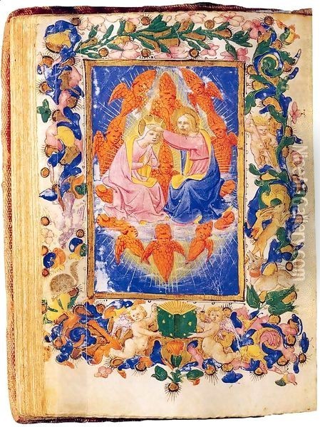 Book of Hours for the Use of Rome Oil Painting - Zanobi Strozzi