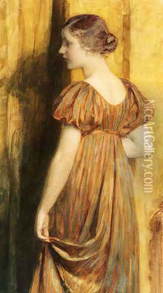 An Elegant Lady Oil Painting - Nicolaas Van Der Waay