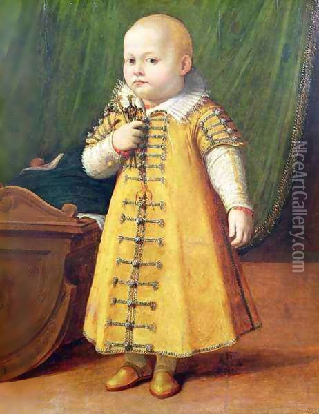 Portrait of a child 2 Oil Painting - Sofonisba Anguissola