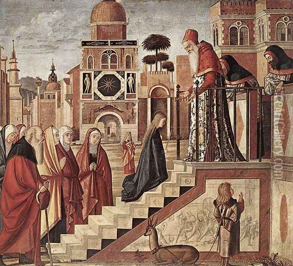 The Presentation of the Virgin 1504-08 Oil Painting - Vittore Carpaccio