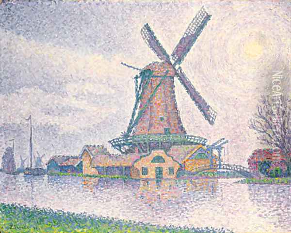 Moulin d'Edam Oil Painting - Paul Signac