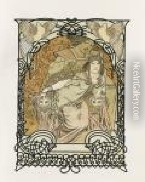 Robert De Fler, Ilse. Princesse De Tripoli Oil Painting - Alphonse Maria Mucha