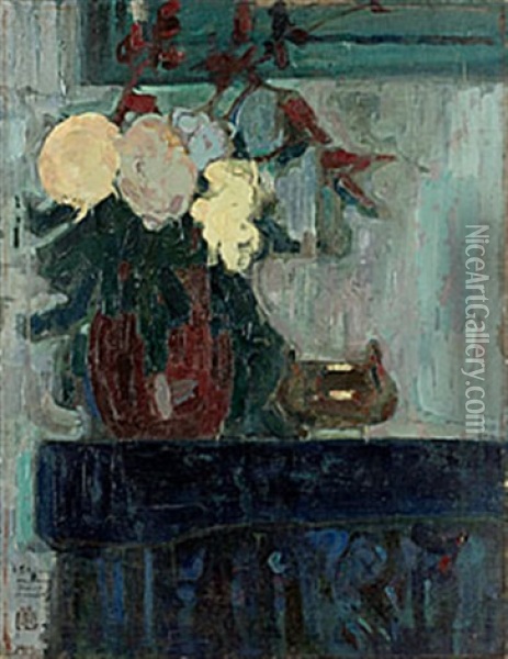 Stilleben Oil Painting - Pavel Aleksandrovich Shillingovsky