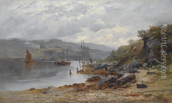Loch Fyne Oil Painting - James Heron