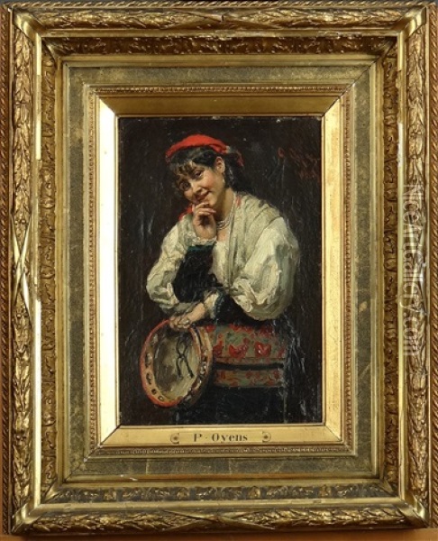 Gitane Oil Painting - Pierre (Pieter) Oyens