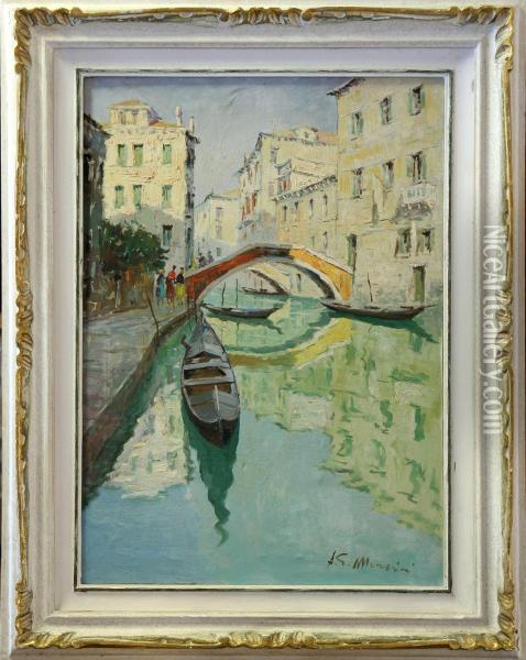 Fran Venedig Oil Painting - George Morosini