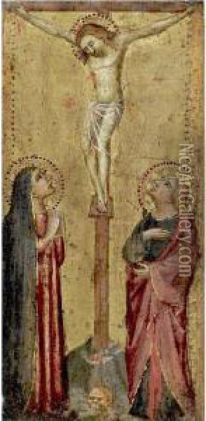 Crucifixion Oil Painting - Bicci Di Lorenzo