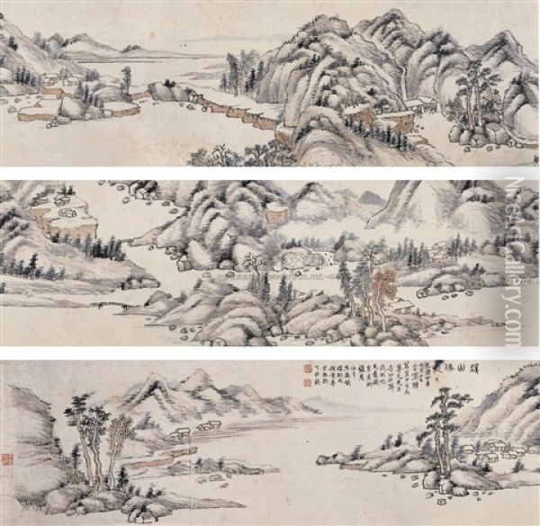 Landscape Oil Painting -  Zhang Du