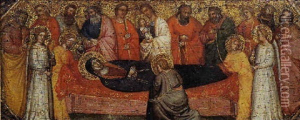Transito Della Vergine Oil Painting - Lorenzo di Bicci