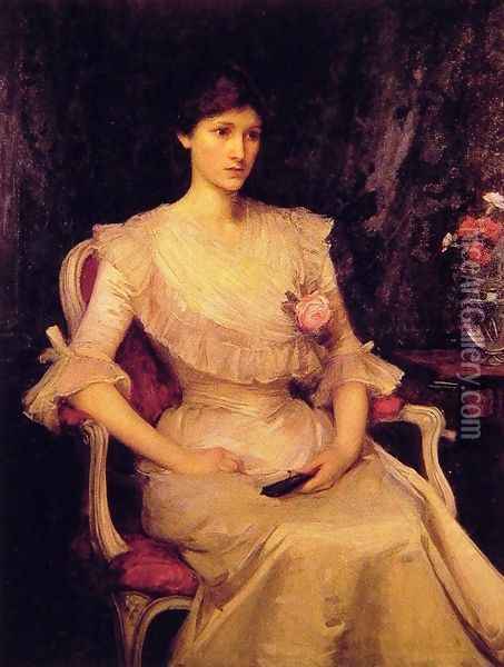 Miss Margaret Henderson 1900 Oil Painting - John William Waterhouse