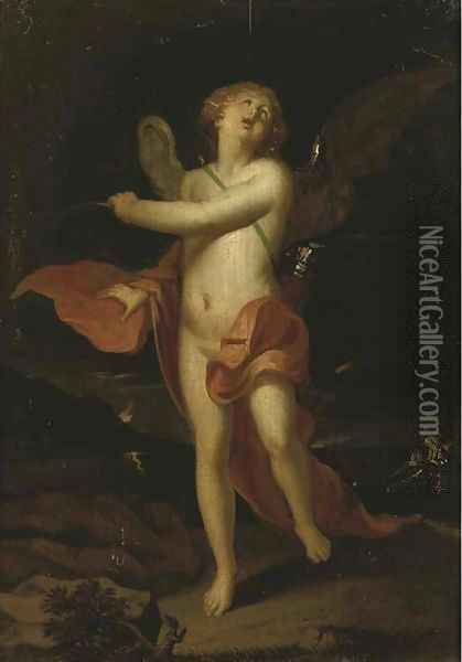 Amor Oil Painting - Sir Anthony Van Dyck