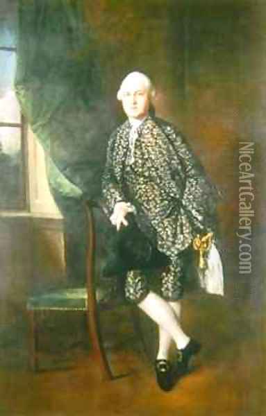 Portrait of Sir Edward Turner 1719-66 Oil Painting - Thomas Gainsborough
