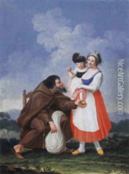 Innocenza, 1793 Oil Painting - Alessandro D'Anna