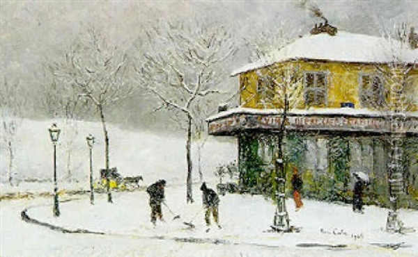 L'hiver Oil Painting - Siebe Johannes ten Cate