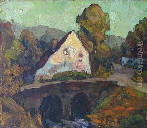 Paysage Oil Painting - Georges Haway