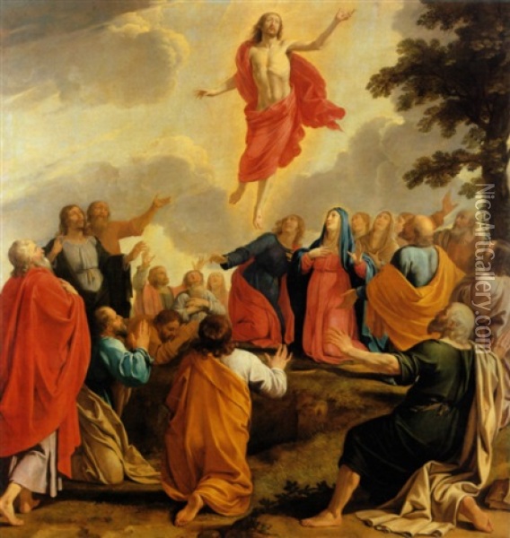 The Ascension Oil Painting - Philippe de Champaigne