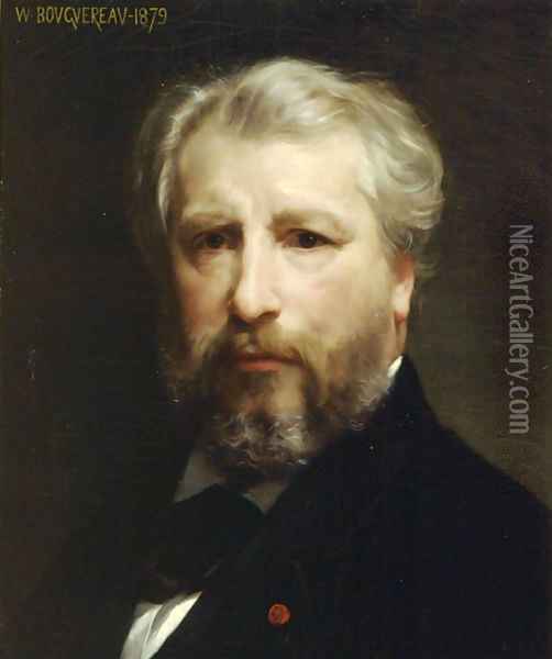 Portrait De Lartiste Oil Painting - William-Adolphe Bouguereau