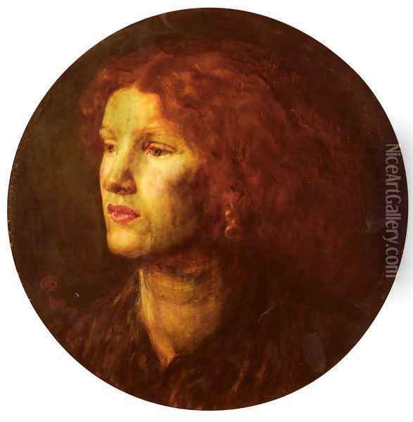Fanny Cornforth2 Oil Painting - Dante Gabriel Rossetti