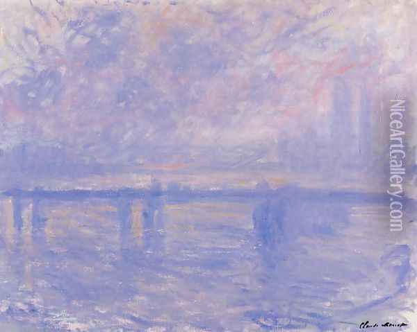 Charing Cross Bridge7 Oil Painting - Claude Oscar Monet