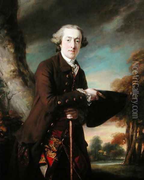 Portrait of Charles Colmore, c.1760-65 Oil Painting - Francis Cotes