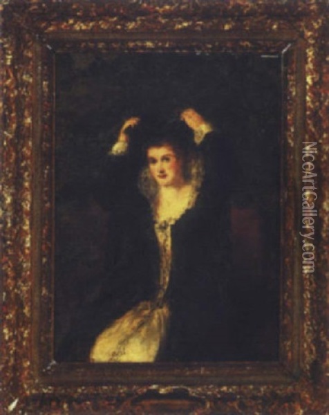 Beatrice Oil Painting - William Powell Frith