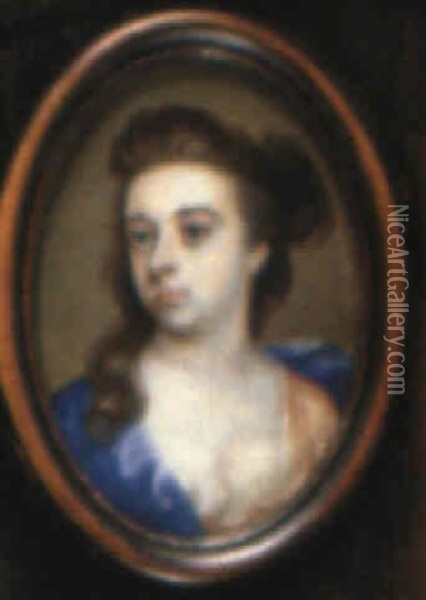 Eleanor Brownlow, Lady Tyrconnel (1691-1730) Oil Painting - Christian Richter