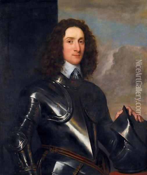 Portrait Of Sir Alan Brodrick (1623-1680) Oil Painting - Robert Walker