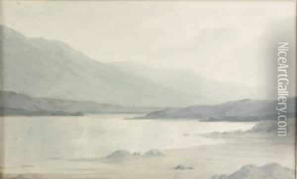 On Killery Bay Oil Painting - Douglas Alexander