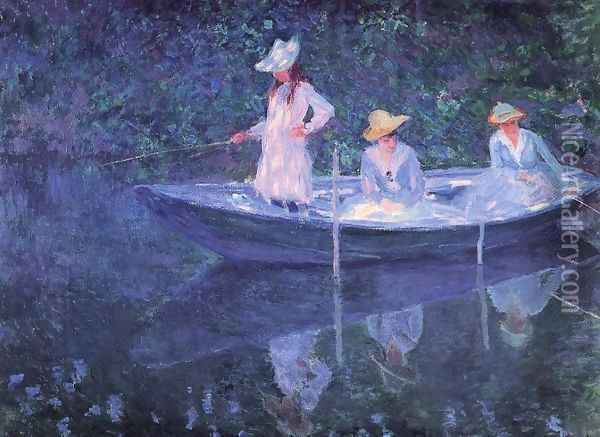 In the Norvegienne 1887 Oil Painting - Claude Oscar Monet