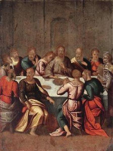 The Last Supper Oil Painting - Garofalo