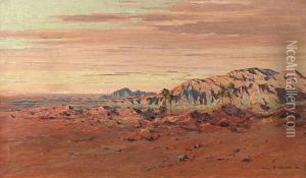 Paysage D'algerie Oil Painting - Eugene Deshayes
