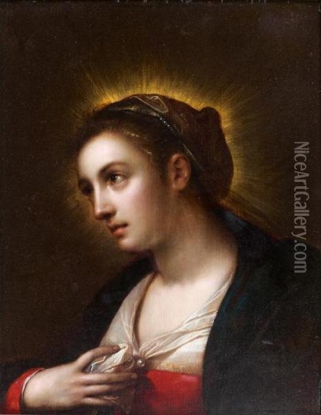 La Vierge Marie Oil Painting - Gortzius Geldorp