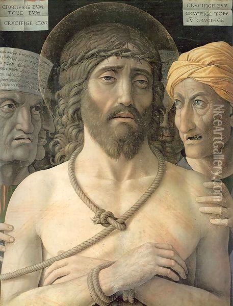 Ecce Homo Oil Painting - Andrea Mantegna