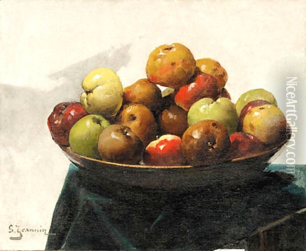 Still life Oil Painting - Georges Jeannin