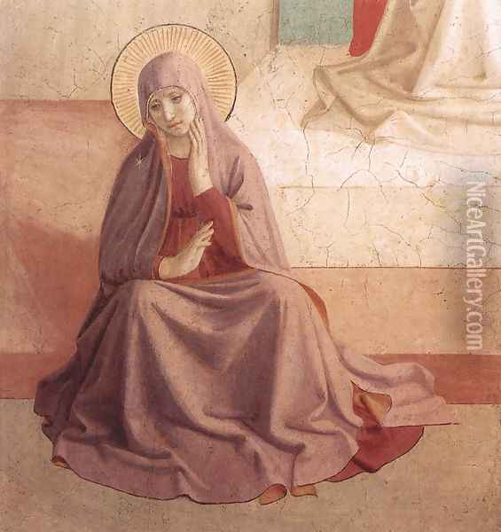 The Mocking of Christ (detail) 1440-41 Oil Painting - Benozzo di Lese di Sandro Gozzoli
