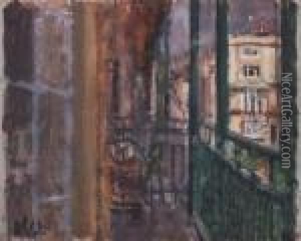 The Balcony Oil Painting - Walter Richard Sickert