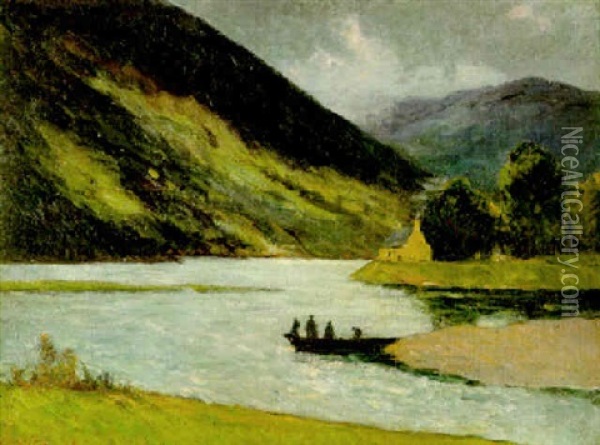 Loch Etive, Ecosse Oil Painting - Maxime Maufra