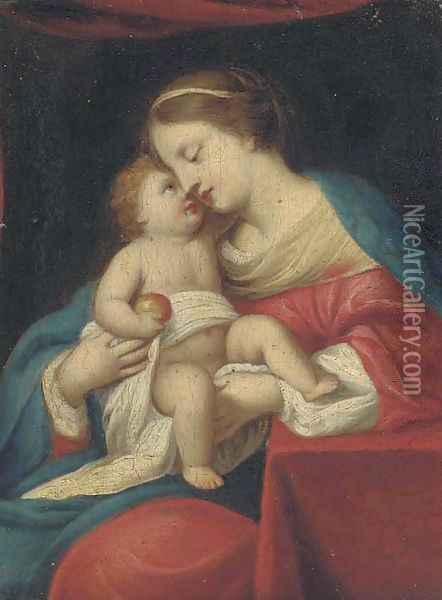 The Madonna and Child Oil Painting - Jacques Stella