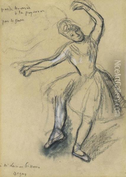 Danseuse Oil Painting - Edgar Degas