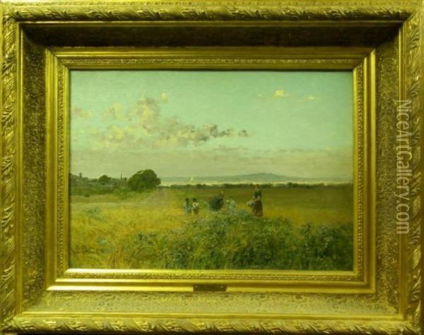 Paysage Oil Painting - Edouard Pail