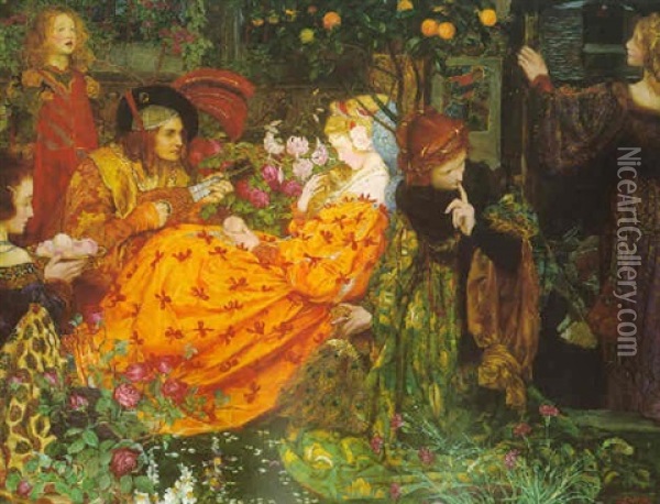 The Deceitfulness Of Riches Oil Painting - Eleanor Fortescue-Brickdale