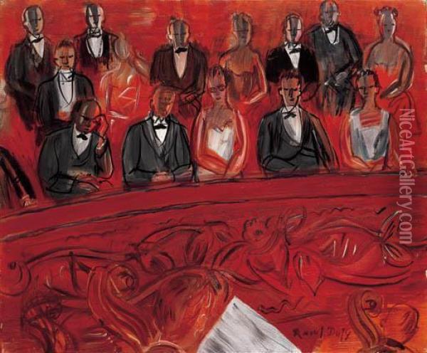 Au Concert Oil Painting - Raoul Dufy