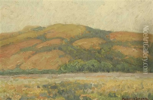 California Summer Landscape Oil Painting - Maurice Braun