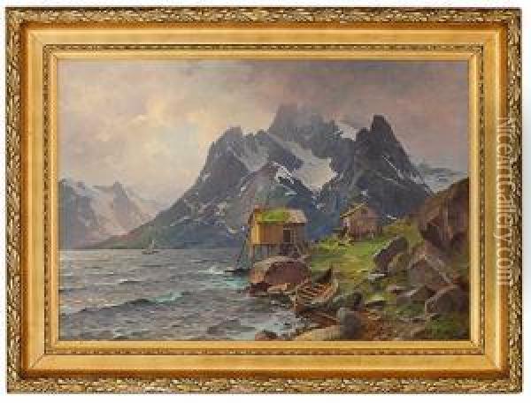 From Lofoten Oil Painting - Even Ulving