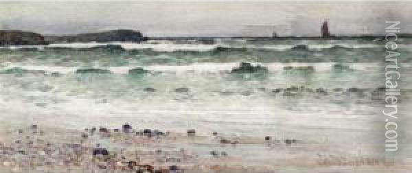 Seascape Oil Painting - John Mcdougal