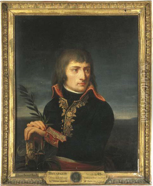 Portrait Of Napoleon Bonaparte Oil Painting - Andrea, the Elder Appiani