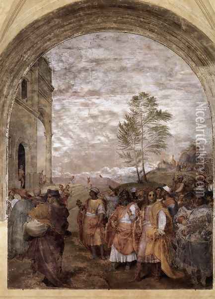Journey of the Magi 1511 Oil Painting - Andrea Del Sarto